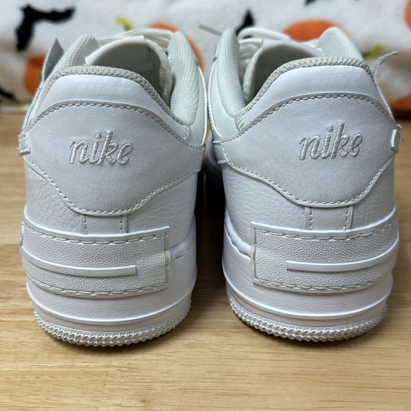 Nike Air Force 1 Shadow — WHITE — Women’s 11.5, Men’s 10 - Picture 7 of 9